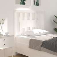  Headboard White 96 cm Solid Wood Pine