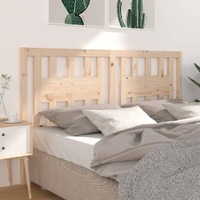  Headboard 156 cm Solid Wood Pine