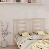  Bed Headboard 141 cm Solid Wood Pine