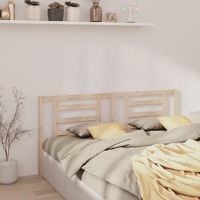  Bed Headboard 186 cm Solid Wood Pine