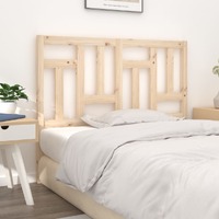  Bed Headboard 185.5 cm Solid Wood Pine