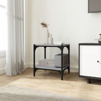  TV Cabinet Grey Sonoma 40x33x41 cm Engineered Wood and Steel