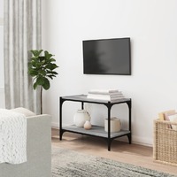  TV Cabinet Grey Sonoma 60x33x41 cm Engineered Wood and Steel