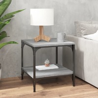  Coffee Table Grey Sonoma 50x50x40 cm Engineered Wood