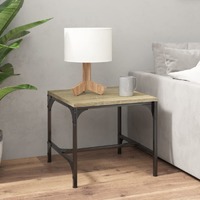  Coffee Table Sonoma Oak 50x50x35 cm Engineered Wood