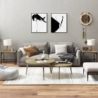 Side Tables 2 pcs Sonoma Oak 40x40x35 cm Engineered Wood