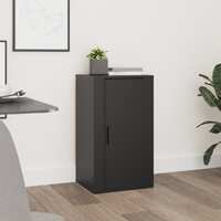  Sideboard Black 40x33x70 cm Engineered Wood
