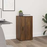  Sideboard Brown Oak 40x33x70 cm Engineered Wood