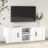  TV Cabinet White 100x31.5x35 cm Engineered Wood