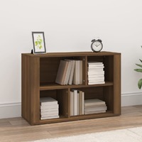  Sideboard Brown Oak 80x30x54 cm Engineered Wood