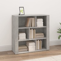  Sideboard Concrete Grey 80x30x80 cm Engineered Wood