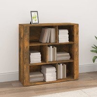  Sideboard Smoked Oak 80x30x80 cm Engineered Wood