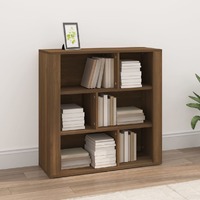  Sideboard Brown Oak 80x30x80 cm Engineered Wood