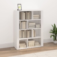  Sideboard White 80x30x106 cm Engineered Wood