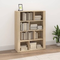  Sideboard Sonoma Oak 80x30x106 cm Engineered Wood