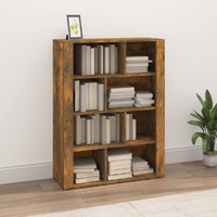  Sideboard Smoked Oak 80x30x106 cm Engineered Wood