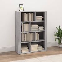  Sideboard Grey Sonoma 80x30x106 cm Engineered Wood
