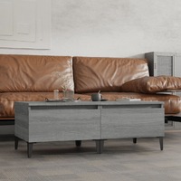  Side Tables 2 pcs Grey Sonoma 50x46x35 cm Engineered Wood
