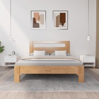  Bedside Tables 2 pcs White 50x46x50 cm Engineered Wood