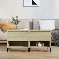  Side Tables 2 pcs Sonoma Oak 50x46x50 cm Engineered Wood