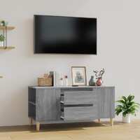  TV Cabinet Grey Sonoma 102x44.5x50 cm Engineered Wood