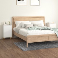  Bedside Cabinets 2 pcs White 40x35x70 cm Engineered Wood