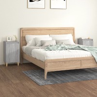  Bedside Cabinets 2 pcs Grey Sonoma 40x35x70 cm Engineered Wood