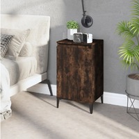  Bedside Cabinet Smoked Oak 40x35x70 cm Engineered Wood
