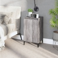  Bedside Cabinet Grey Sonoma 40x35x70 cm Engineered Wood