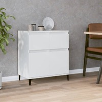  Sideboard White 60x35x70 cm Engineered Wood