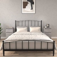  Bedside Cabinets 2 pcs Grey Sonoma 40x35x70 cm