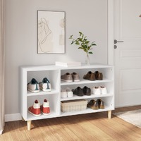  Shoe Cabinet White 102x36x60 cm Engineered Wood