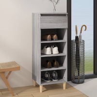  Shoe Cabinet Grey Sonoma 40x36x105 cm Engineered Wood