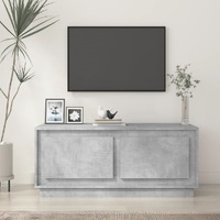  Coffee Table Concrete Grey 102x50x44 cm Engineered Wood
