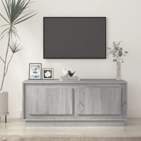  Coffee Table Grey Sonoma 102x50x44 cm Engineered Wood