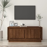  Coffee Table Brown Oak 102x50x44 cm Engineered Wood