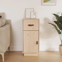  Sideboard 34x40x75 cm Solid Wood Pine