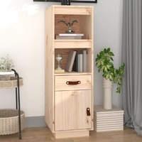  Highboard 34x40x108.5 cm Solid Wood Pine