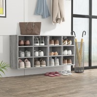  Shoe Cabinets 2 pcs Grey Sonoma 52.5x30x50 cm