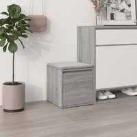  Box Drawer Grey Sonoma 40.5x40x40 cm Engineered Wood