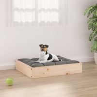  Dog Bed 51.5x44x9 cm Solid Wood Pine