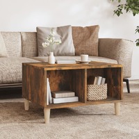  Coffee Table Smoked Oak 60x50x36.5 cm Engineered Wood