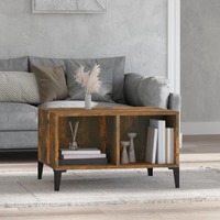  Coffee Table Smoked Oak 60x50x36.5 cm Engineered Wood