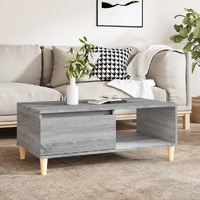  Coffee Table Grey Sonoma 90x50x36.5 cm Engineered Wood