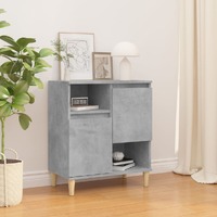  Sideboard Concrete Grey 60x35x70 cm Engineered Wood