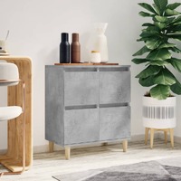  Sideboard Concrete Grey 60x35x70 cm Engineered Wood