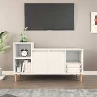  TV Cabinet White 100x35x55 cm Engineered Wood