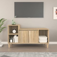  TV Cabinet Sonoma Oak 100x35x55 cm Engineered Wood