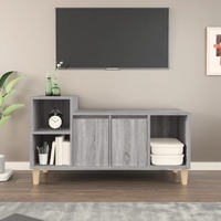  TV Cabinet Grey Sonoma 100x35x55 cm Engineered Wood