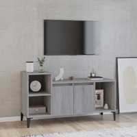  TV Cabinet Grey Sonoma 100x35x55 cm Engineered Wood